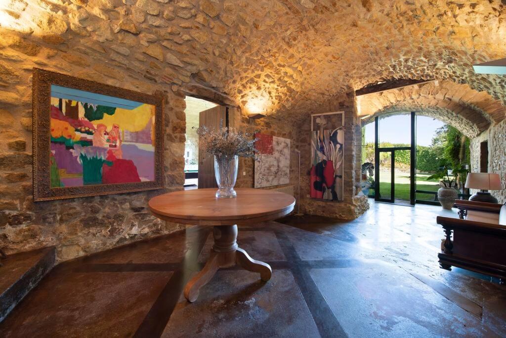فيلا Casa Rufina, Exclusive & Charming Stone House In Costa Brava بالس المظهر الخارجي الصورة